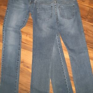 2 pair of Express jeans